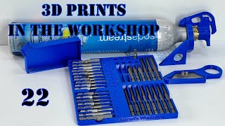 3D Prints in the Workshop 22