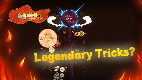 Legendary Tricks in Agma.io! [Epic Gameplay]