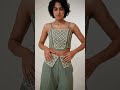 Step into effortless luxury with this stunning sage green set! #fashionstyle #handwoven  #khadi