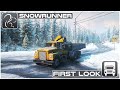 SnowRunner - First Look