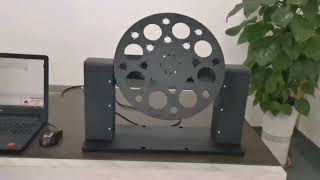 Motorized gimbal rotation stage with Roll and Pitch two axis  controlled by PC