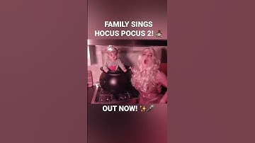Thumbnail of FAMILY SINGS HOCUS POCUS 2! 🧙🏻 #shorts #sharpefamilysingers