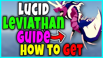 How to GET LUCID LEVIATHAN FAST in FISCH Roblox