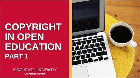 Attribution & Fair Use: Copyright in Open Education #1