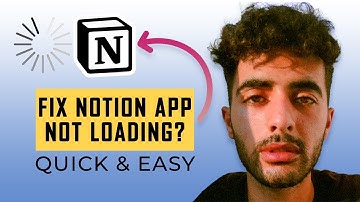 🛠️ Fix Notion App Not Loading (2025 Quick & Easy Solution)