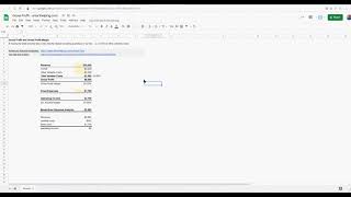 Free Gross Profit Calculator - Spreadsheet screenshot 1