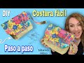 DIY | BOLSA EN TELA CON SOLAPA FÁCIL / COSTURA PARA PRINCIPIANTES/ COSE PARA VENDER | MAMÁ ALBA