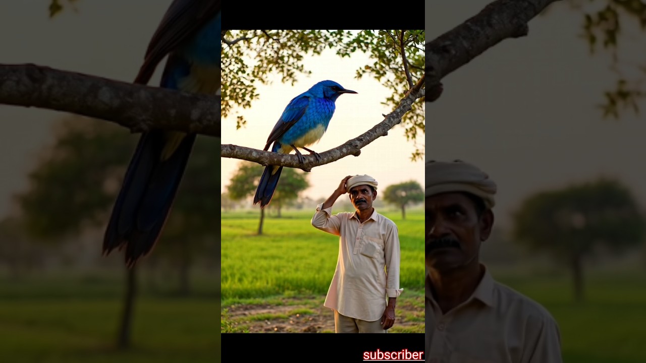 When a Peacock Became a Hero 🦚❤️ | Emotional Farmer Story 