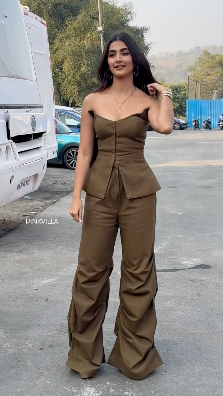 Pooja Hegde All Set For Deva Movie Promotion ? #shorts #trending #deva