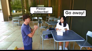 Can I get 100 Subscribers IN PERSON at college?