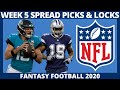 NFL 2020 Week 5 Best Bets Picks Against the Spread! - YouTube