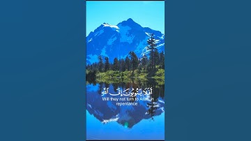 تلاوة خاشعة مريحة ( افلا يتوبون الى الله ) #قرآن #quran #الله #allah #اسلام #قران_كريم #explore