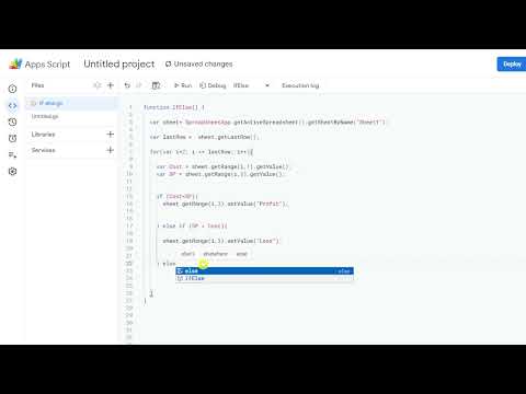 Google Apps Script Course (5) : Multiple If (If Else If) condition
