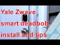 Yale Assure Deadbolt Lock SL. Keyless Entry Door Lock with Touchscreen Keypad for Code and Zwave
