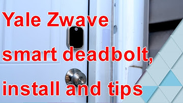 Yale Assure Deadbolt Lock SL. Keyless Entry Door Lock with Touchscreen Keypad for Code and Zwave