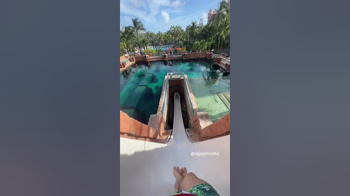 TEM CORAGEM? ENCARAMOS O SALTO DA FÉ, FAMOSO TOBOÁGUA NO PARQUE AQUÁTICO DO ATLANTIS BAHAMAS #Shorts