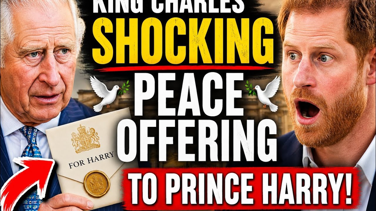 King Charles’ SHOCKING Peace Offering To Prince Harry!