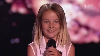 Daneliya Tulyeshova 'Stone Cold' – Blind Audition – Voice.Kids – season 4 [ENG sub]