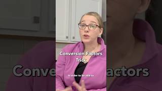 Chemistry Hack: Conversion Factors in Under 60 Seconds! 📏