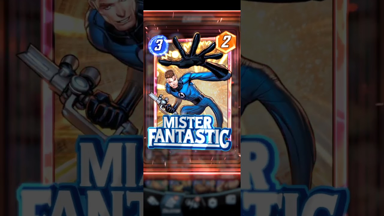 Marvel SNAP - Mr Fantastic full upgrade from Base to Infinity! 