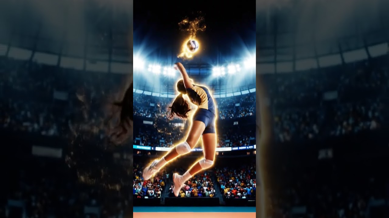 The Volleyball Goddess | Epic Cinematic Transformation of Power and Grace