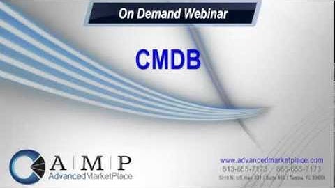 Advanced MarketPlace - Utilizing you CMDB for Change & Release Control (2 of 4)