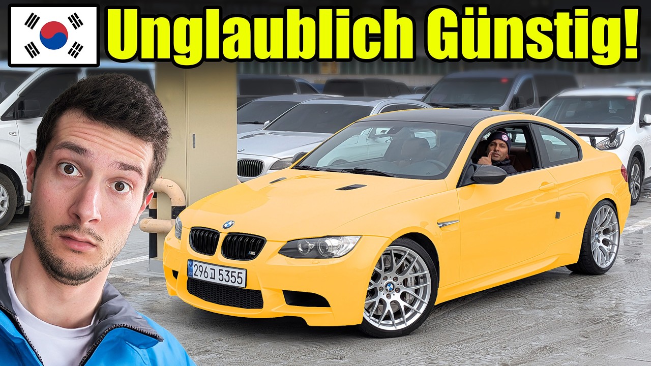 Ein Autohaus voller Supersportwagen und Luxuskarossen in Südkorea