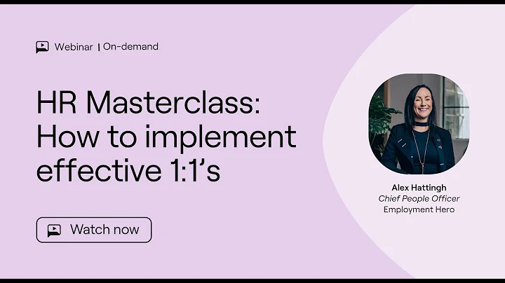 HR Masterclass | How to implement effective 1 1s - DayDayNews