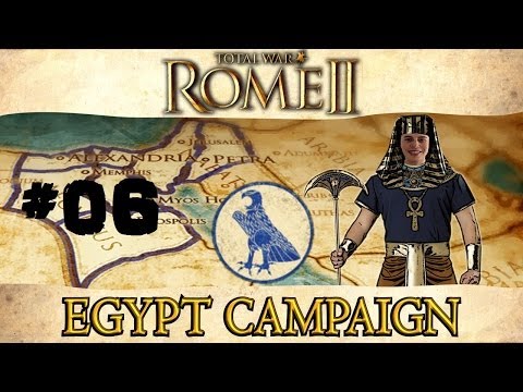 Lets Play - Total War: Rome 2 - Egypt Campaign - Part 6 - My First Naval Battle!
