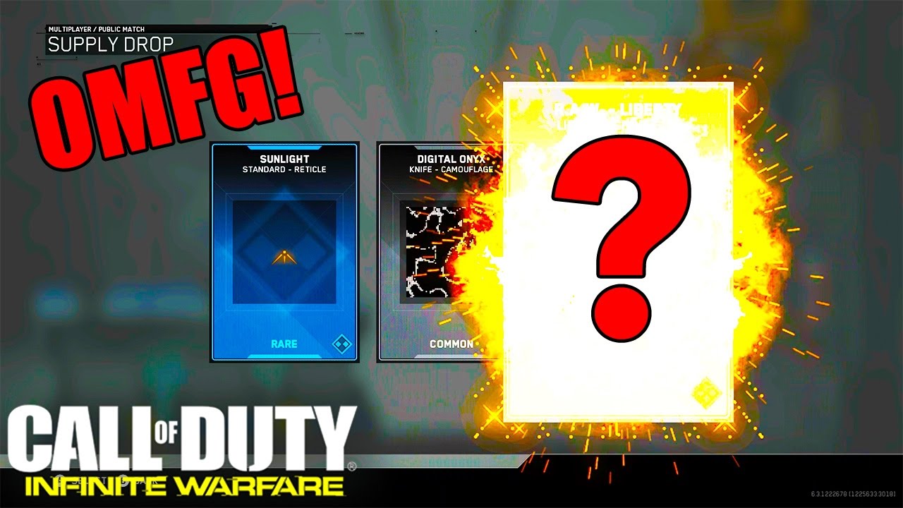 OMFG THEY GAVE ME THE BEST GUN IN THE GAME! 4 EPICS IN 1 SUPPLY DROP OPENING!