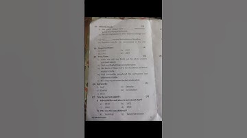 ICSE class 8, Previous year question paper of History and Civics (Second term)