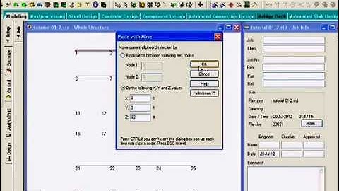 Staad Pro bangla tutorial alternate model creation Part-1