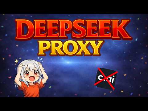 FREE DeepSeek Proxy! V4 Flash & 1 TRILLION TOKEN CONTEXT! (Character.AI Alternative)