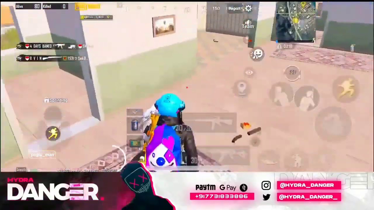 Hydra Danger 1v6 Clutch 🔥 Hydra Danger Clutches