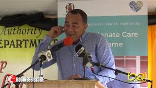 MINISTER OF HEALTH - CHRISTOPHER TUFTON @ OPENING OF BLACK RIVER HEALTH CENTRE
