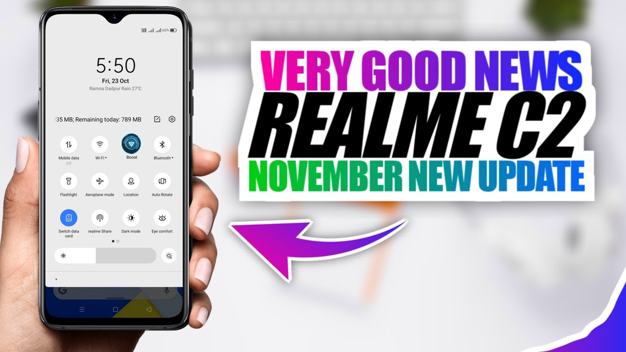 Good News Realme C2 - Realme C2 Receiving November Updated | Realme C2 November Realme UI update ?