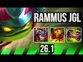 RAMMUS vs MALPHITE (JGL) | KR Master | 26.1