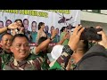 Goyang maumere joy mengajak prajurit tni berjoged