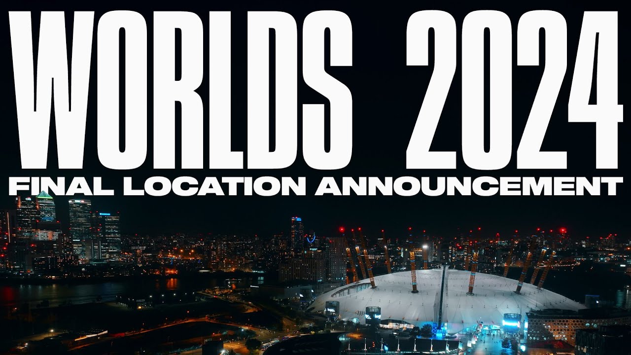 Worlds 2024 location revealed: Finals heads to UK