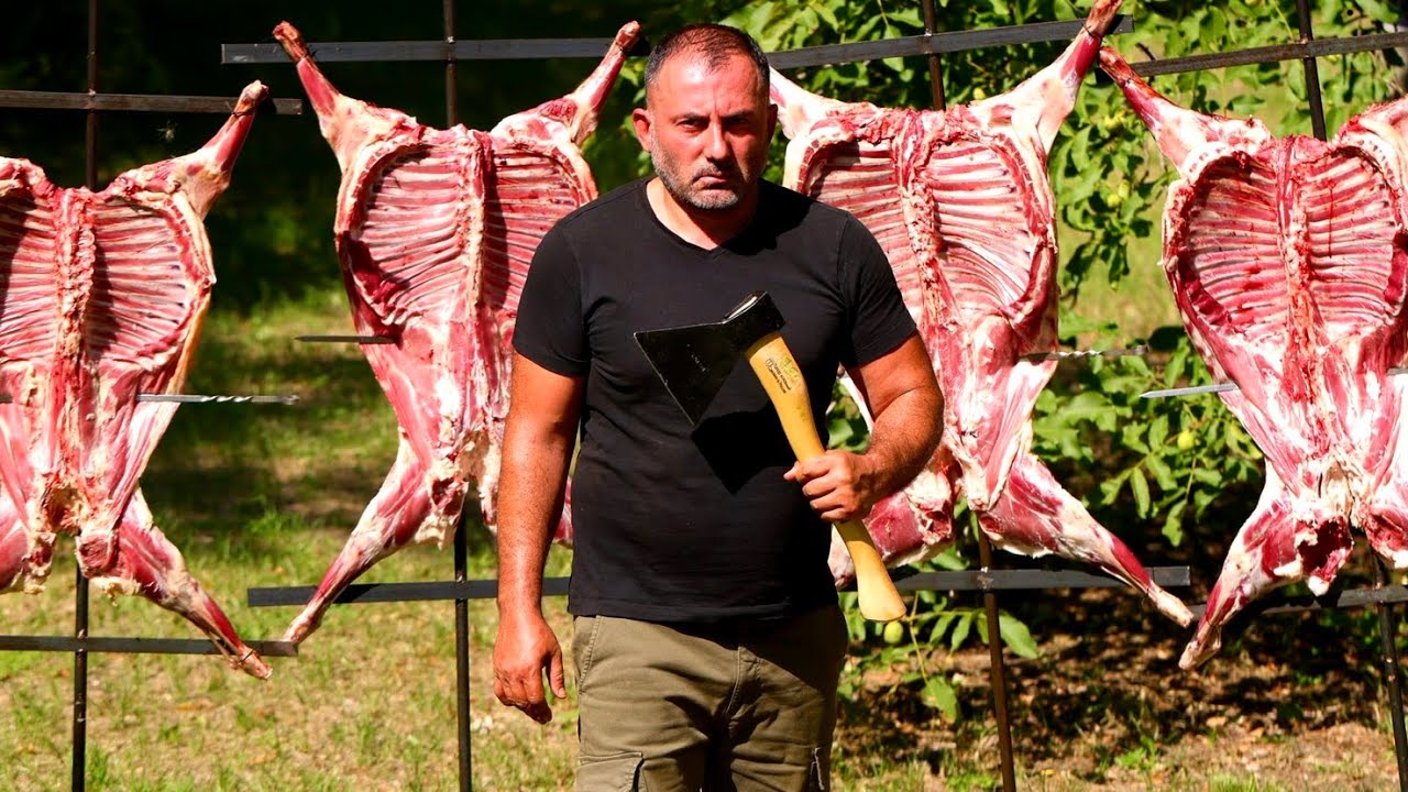 БАРАНИНА НА ОТКРЫТОМ ОГНЕ.