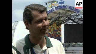 USA: ATLANTA: FIGHT AGAINST OLYMPIC GAMES COUNTERFEIT MERCHANDISE