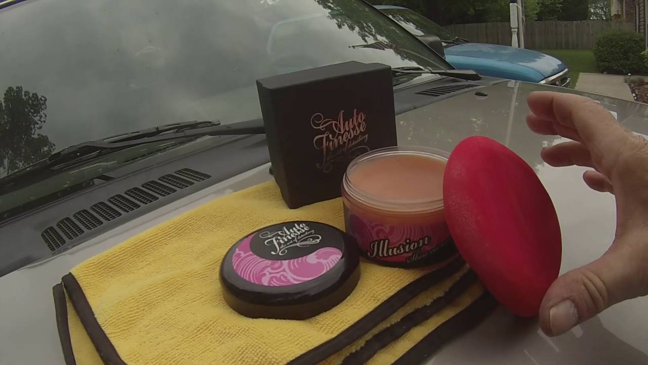 Auto Finesse Illusion Wax Vs. Jax Wax Cherry Wax pt.1 YouTube