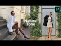 Natural tone preset | Instagram feed idea | lightroom mobile free presets