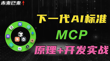 MCP是什么？为啥是下一代AI标准？MCP原理+开发实战！在Cursor、Claude、Cline中使用MCP，让AI真正自动化！