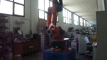 Kuka KR150 industrial robot with KRC1 controller at EUROBOTS.NET