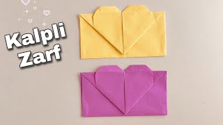 Envelope Making | Heart Envelope Making