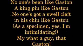 Gaston  lyrics chords