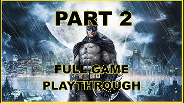Batman: Arkham Asylum GOTY Edition Full Playthrough - Part 2 - Hard mode