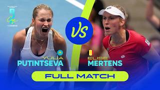 Elise Mertens (BEL) v Yulia Putintseva (KAZ) | 2020 BJK Cup Qualifiers | FULL MATCH
