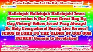 In Jesus Name Worldwide Revival Prevail! JESUS IS LORD TO THE GLORY OF GOD OUR FATHER!(7)